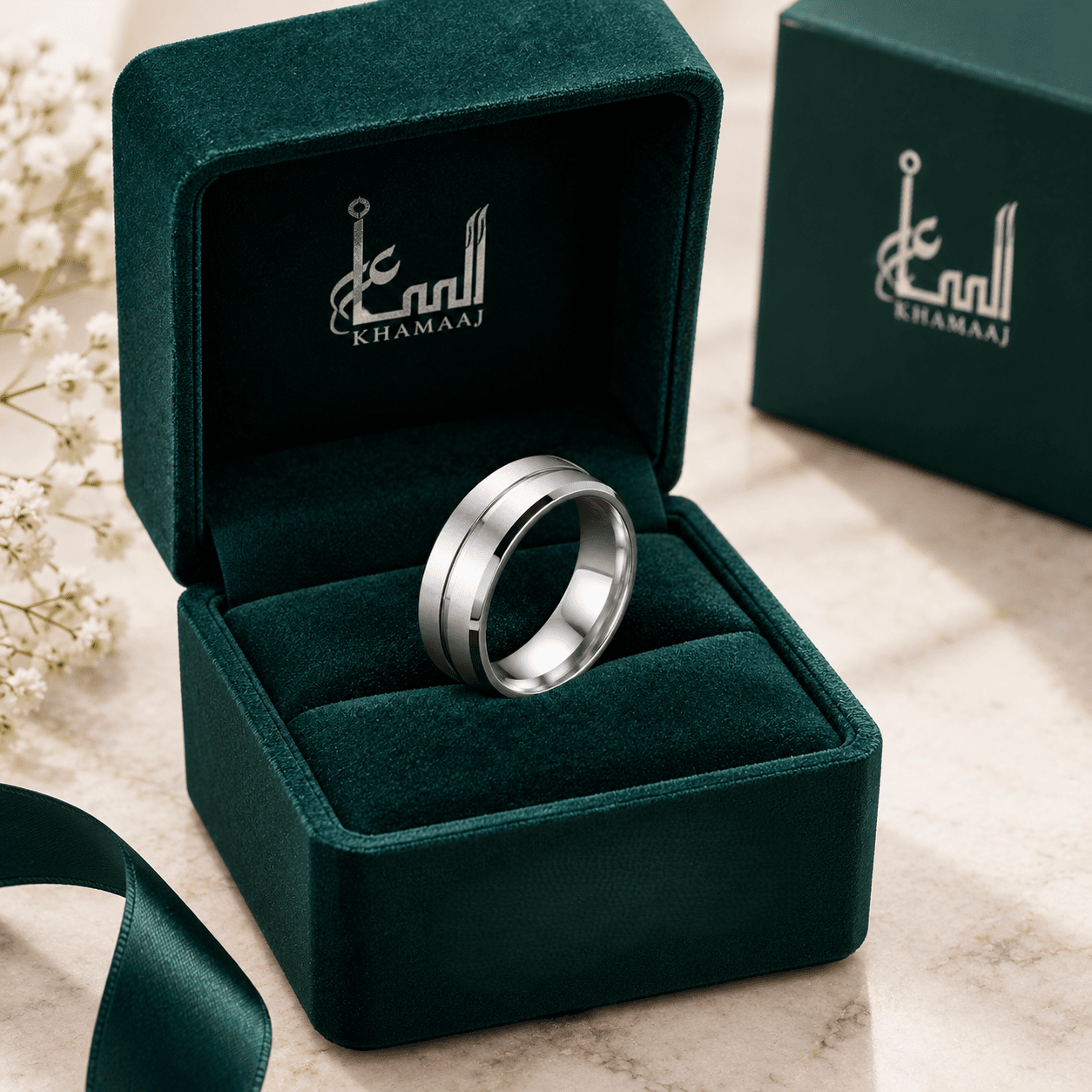 Waqar — By Khamaaj — For Him — Khamaaj Rings