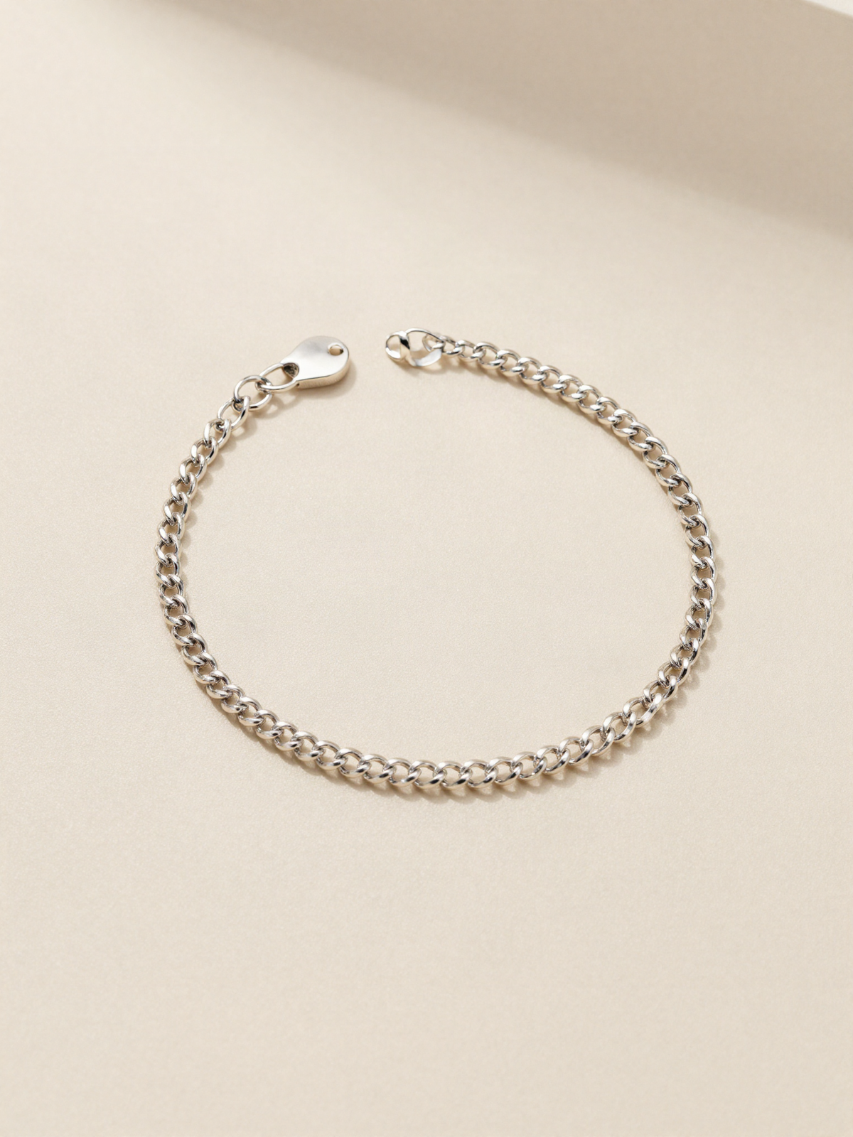 Sana Chain Bracelet - sterling silver